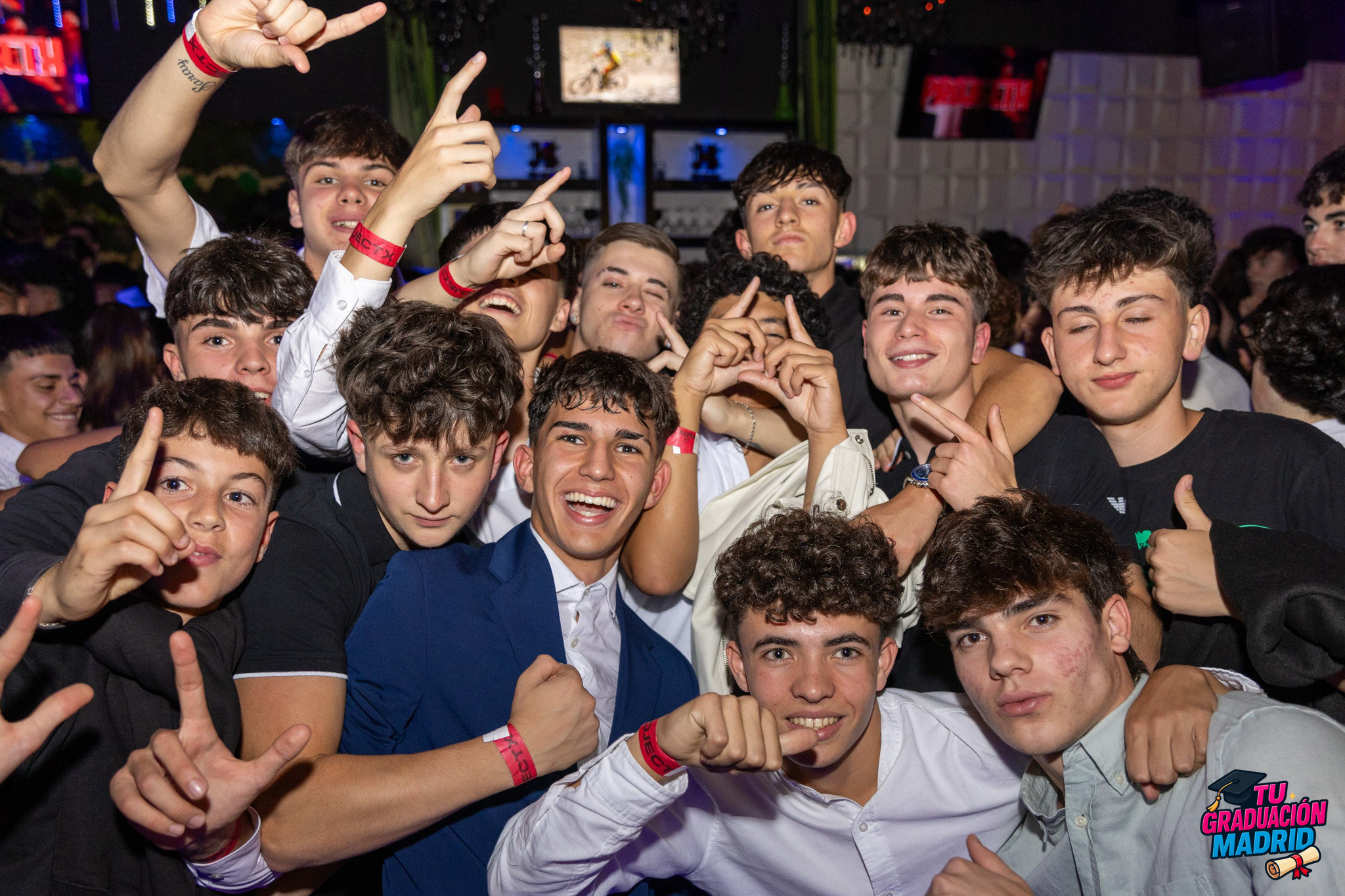 Graduación en discoteca en Madrid